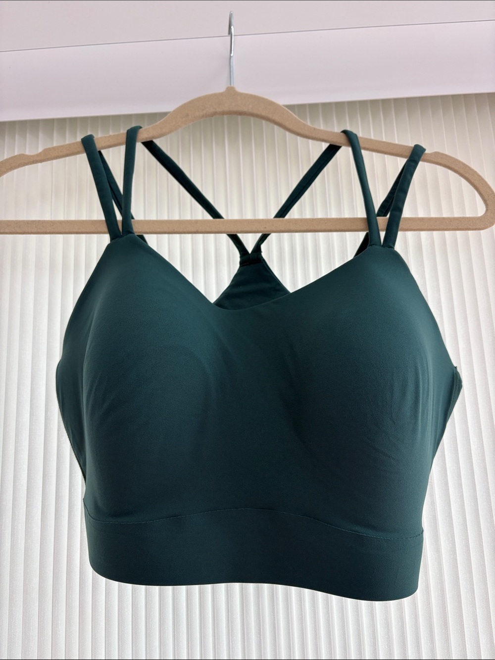 Soma Strappy Sports Bra in Dark Teal NWOT